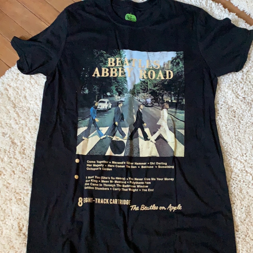 Brand New Beatles Abbey Road T shirt